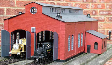 The two road loco shed